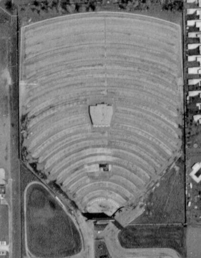 Dearborn Drive-In Theatre - OLD AERIAL